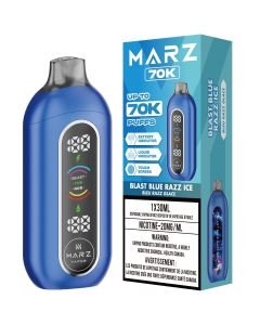 Marz 70k - Blast Blue Razz Ice