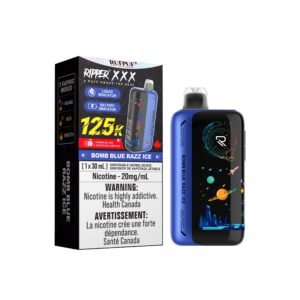 Bomb Blue Razz Ice 125K Ripper XXX