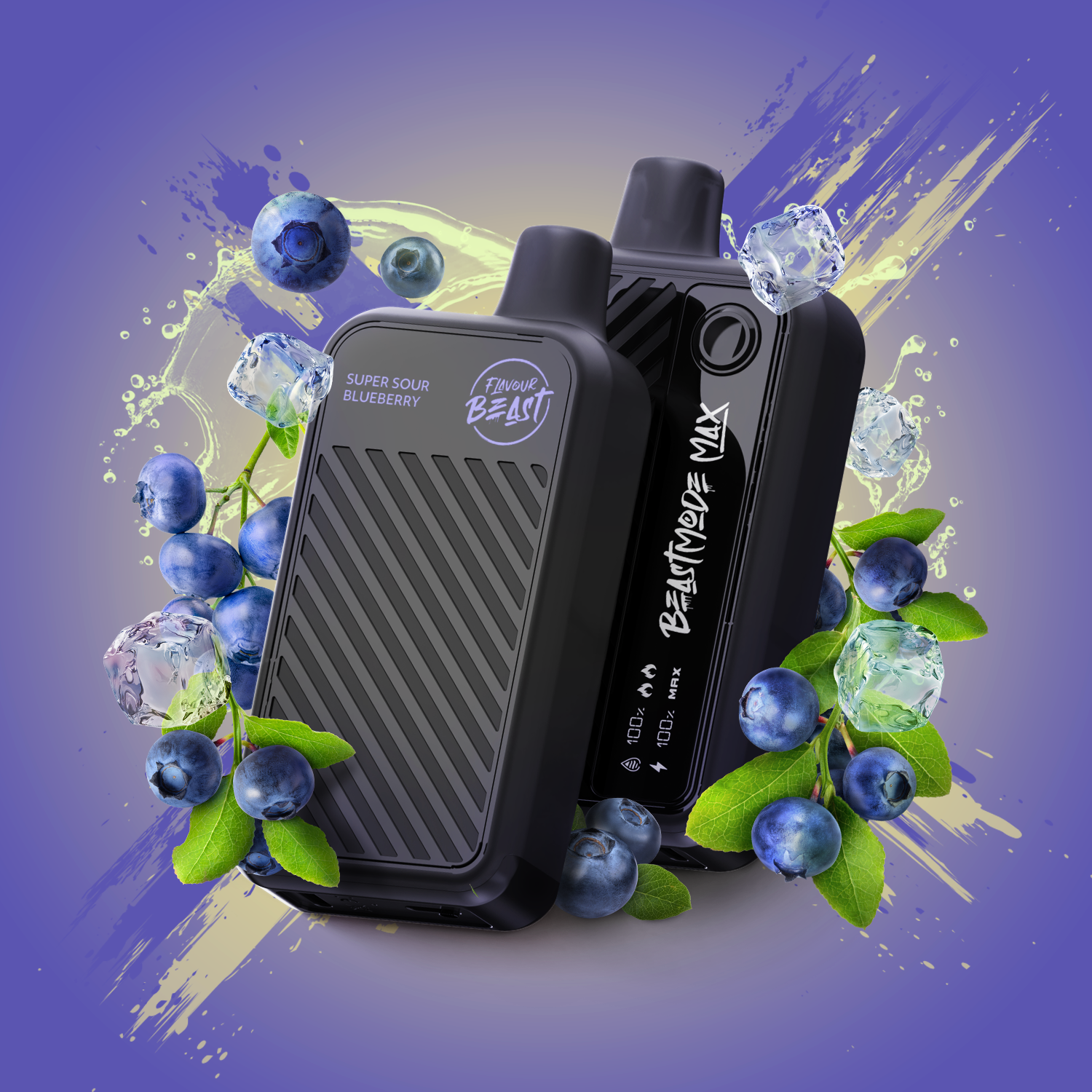 Flavour Beast Beast Mode Max 18K Disposable - Super Sour Blueberry