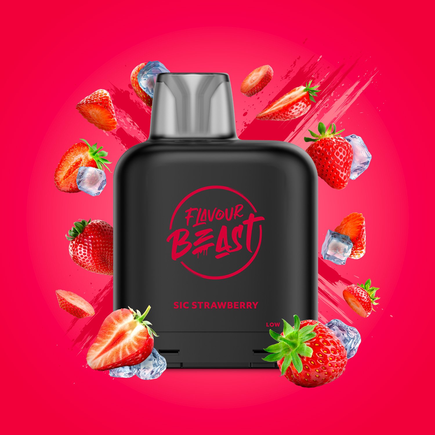 Level X Boost Pod 20ml - Flavour Beast - Sic Strawberry Iced