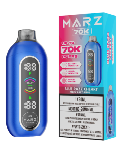 Marz 70k - Blue Razz Cherry